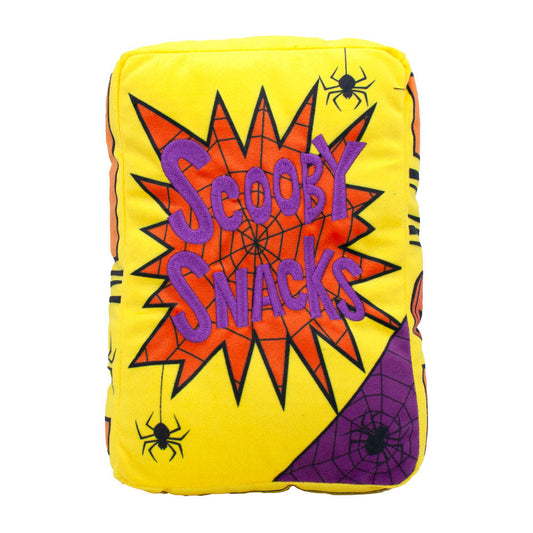 Dog Toy Squeaker Plush - Scooby Doo Halloween SCOOBY SNACKS Box