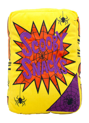 Dog Toy Squeaker Plush - Scooby Doo Halloween SCOOBY SNACKS Box