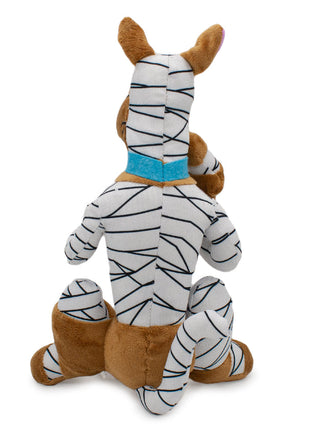 Dog Toy Squeaker Plush - Mummy Wrap Halloween Scooby-Doo Sitting Pose