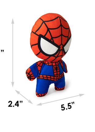 Dog Toy Squeaky Plush - Kawaii Spider-Man Standing Pose