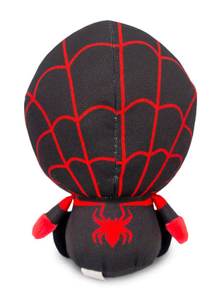 Dog Toy Squeaker Plush - Marvel Ultimate Spider-Man Morales Full Body Sitting Pose