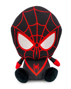 Dog Toy Squeaker Plush - Marvel Ultimate Spider-Man Morales Full Body Sitting Pose
