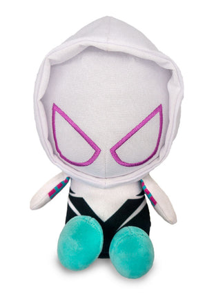 Dog Toy Squeaker Plush - Marvel Spider-Woman Gwen Stacy Ghost-Spider Full Body Sitting Pose