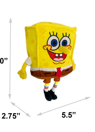 Dog Toy Squeaker Plush - SpongeBob Full Body with Arms and Legs