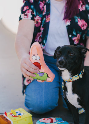 Dog Toy Squeaker Plush - SpongeBob SquarePants Surprised Patrick Starfish