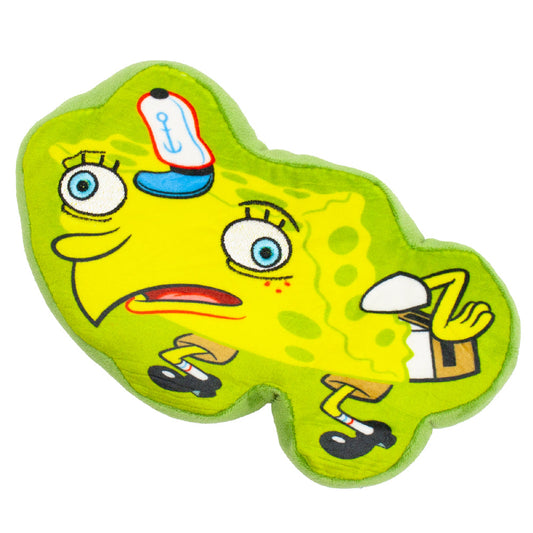 Dog Toy Squeaker Plush - Mocking SpongeBob SquarePants Pose