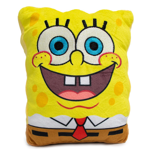 Dog Toy Squeaker Plush - SpongeBob SquarePants Open Mouth Smile Body