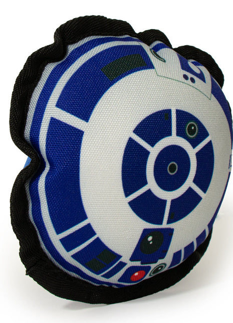 Dog Toy Squeaky Plush - Star Wars R2-D2 Head Top View