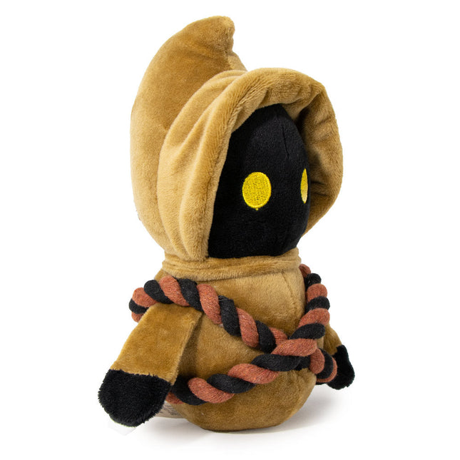 Dog Toy Squeaker Plush - Jawa Standing Pose with Rope Bandolier