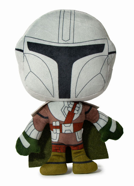 Dog Toy Squeaky Plush - Star Wars The Mandalorian Standing Pose