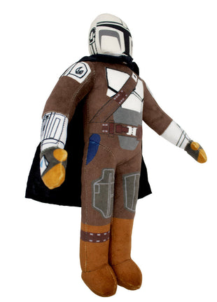 Dog Toy Squeaker Plush - Star Wars The Mandalorian Standing Figure Pose