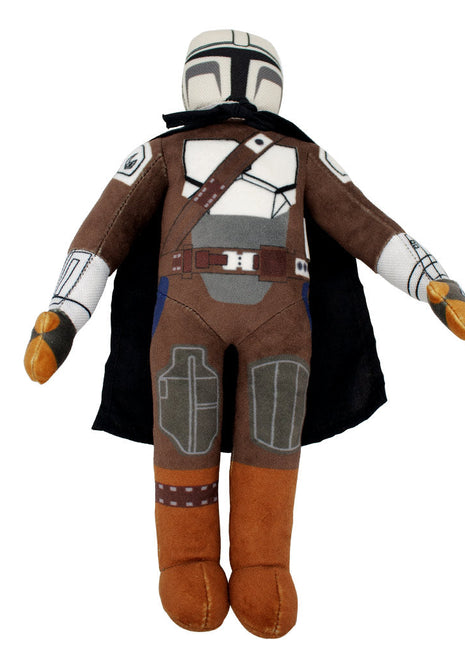 Dog Toy Squeaker Plush - Star Wars The Mandalorian Standing Figure Pose
