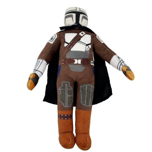 Dog Toy Squeaker Plush - Star Wars The Mandalorian Standing Figure Pose