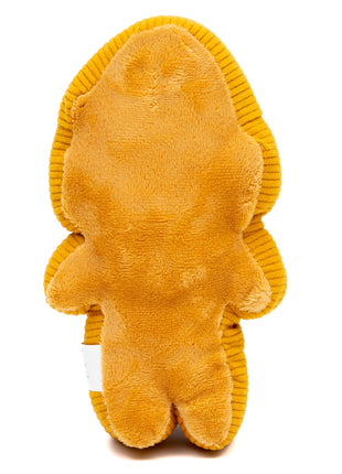 Dog Toy Squeaker Plush - Star Wars Holiday Mandalorian Santa Cookie Replica