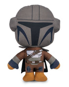 Dog Toy Squeaker Plush - Star Wars The Mandalorian Standing Pose with Ballistic Nylon Head