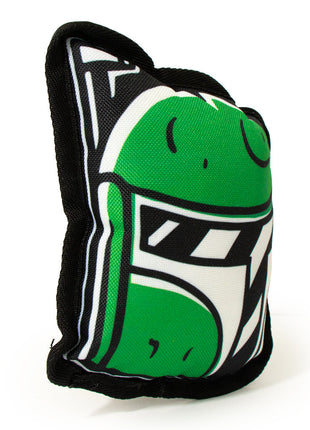Dog Toy Squeaky Plush - Star Wars Boba Fett Head