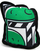 Dog Toy Squeaky Plush - Star Wars Boba Fett Head