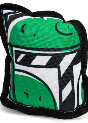 Dog Toy Squeaky Plush - Star Wars Boba Fett Head