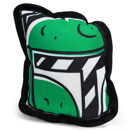 Dog Toy Squeaky Plush - Star Wars Boba Fett Head