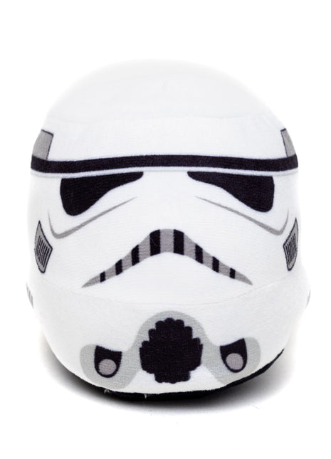 Dog Toy Squeaker Plush - Stormtrooper Helmet White
