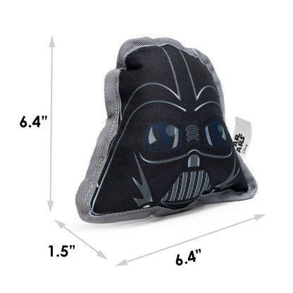 Dog Toy Squeaky Plush - Star Wars Darth Vader Head
