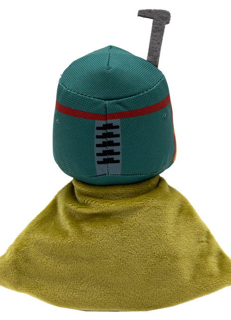 Dog Toy Squeaker Plush - Star Wars Boba Fett Big Head Pose