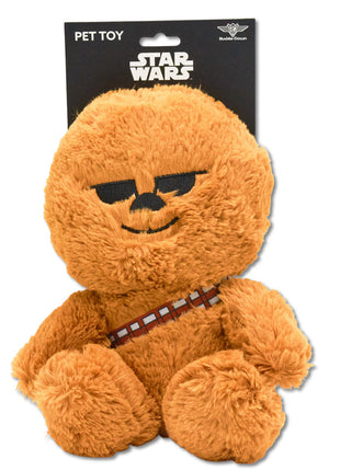 Dog Toy Squeaker Plush - Star Wars Chibi Chewbacca Sitting Pose - Pup List