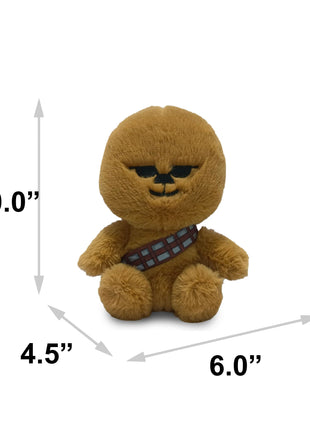 Dog Toy Squeaker Plush - Star Wars Chibi Chewbacca Sitting Pose