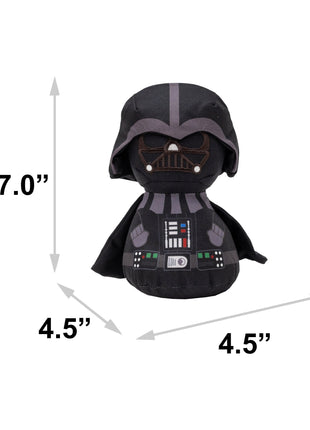 Dog Toy Squeaker Plush - Star Wars Darth Vader Big Head Pose