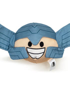 Dog Toy Squeaker Plush - Thor Smiling Face Round