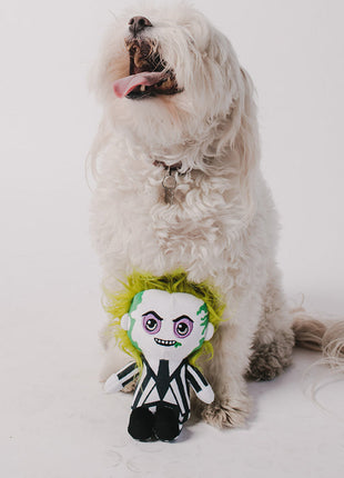 Dog Toy Squeaker Plush - Beetlejuice Standing Pose