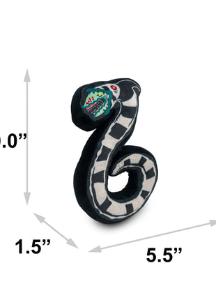 Dog Toy Squeaker Plush - Beetlejuice Sandworm