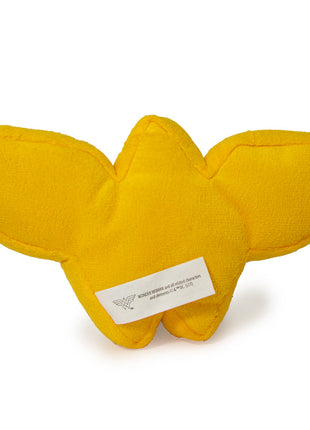 DTPT-WWBS Dog Toy Squeaky Plush - Wonder Woman Logo Icon Yellow Black