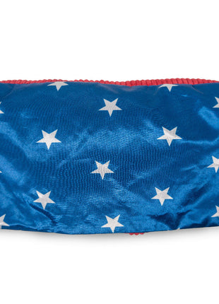 Dog Toy Squeaker Plush - Wonder Woman WW Logo with Cape