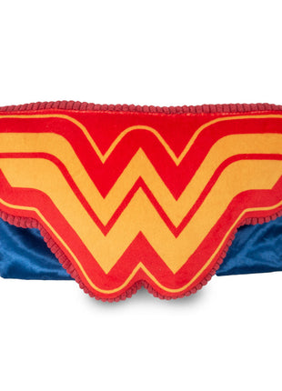 Dog Toy Squeaker Plush - Wonder Woman WW Logo with Cape