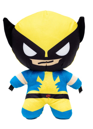 Dog Toy Squeaker Plush - X-Men Wolverine Full Body Standing Pose