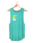 Fitness Goal | Dog Lover Sleeveless Tank | Gift for Dog Moms - Pup List