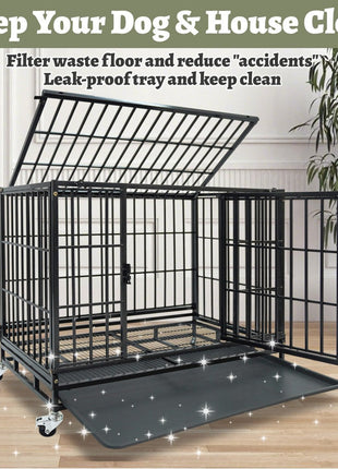 37" Stackable Heavy Duty Dog Kennel 371D04