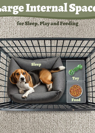 37" Stackable Heavy Duty Dog Kennel 371D04