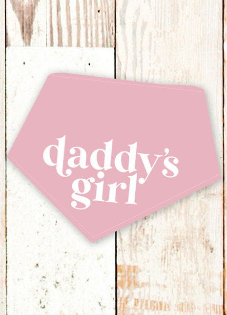"Daddy's Girl" Dog Bandana