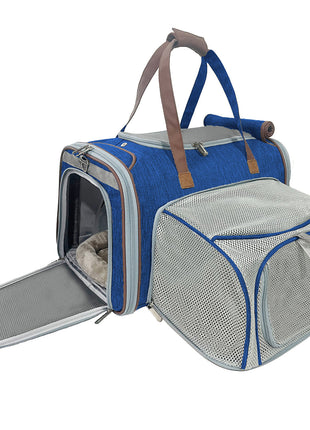 Mr. Peanut's Gold Series Big Apple XL Expandable Pet Carrier V3.0