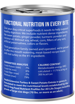 Digestive Support, Turkey & Sweet Potato Entrée in Gravy 9oz
