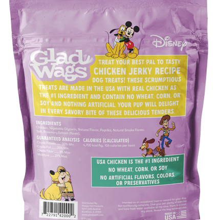 Glad Wags Chicken Jerky - 1lb