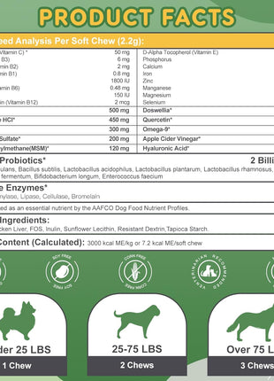 Multivitamin with MSM & Glucosamine, Omegas 3 & 6, Probiotics