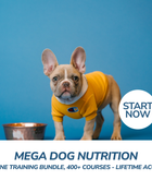 Mega Dog Nutrition Online Training Bundle, 400+ Courses - Lifetime Access