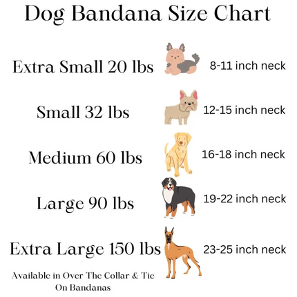 Pumpkin Dog Bandana