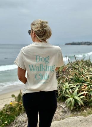 Dog Walking Club T-Shirt | Present for Dog Lovers & Owners