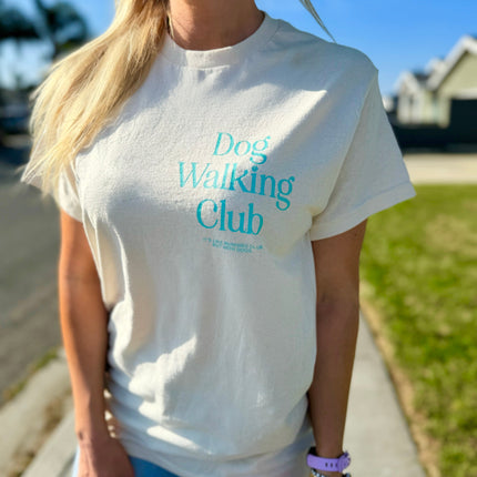 Dog Walking Club T-Shirt | Present for Dog Lovers & Owners