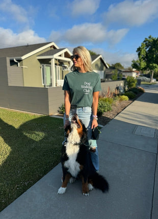 Dog Walking Club T-Shirt | Present for Dog Lovers & Owners