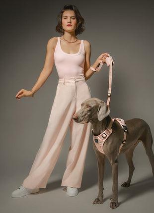 The NoMad Adjustable Luxe Harness - Sweetheart